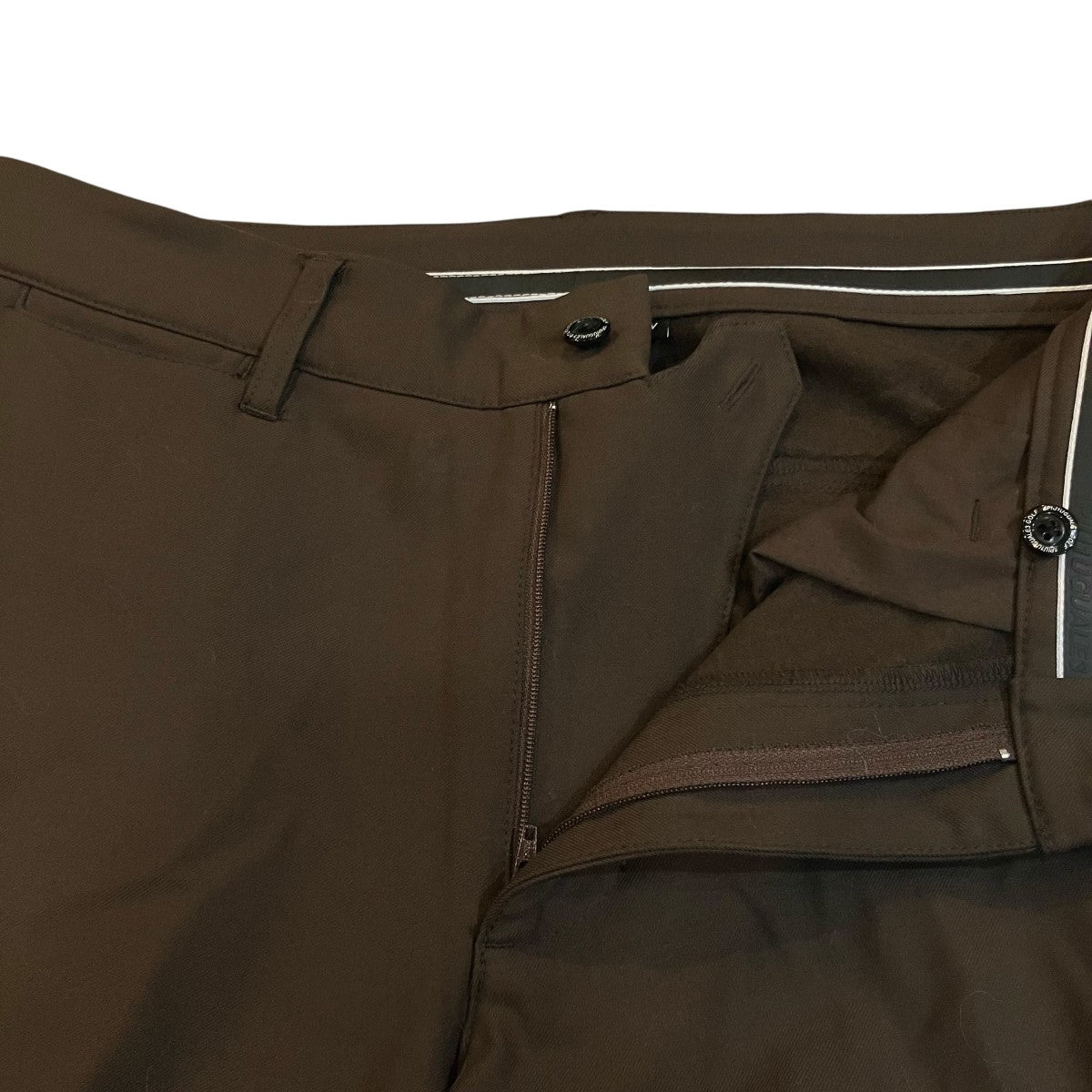 「113 GOLF LONG PANTS」裾切替パンツGRP195