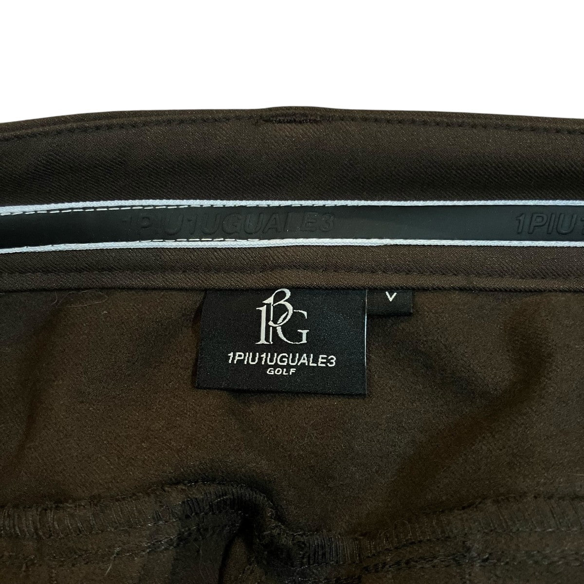 「113 GOLF LONG PANTS」裾切替パンツGRP195