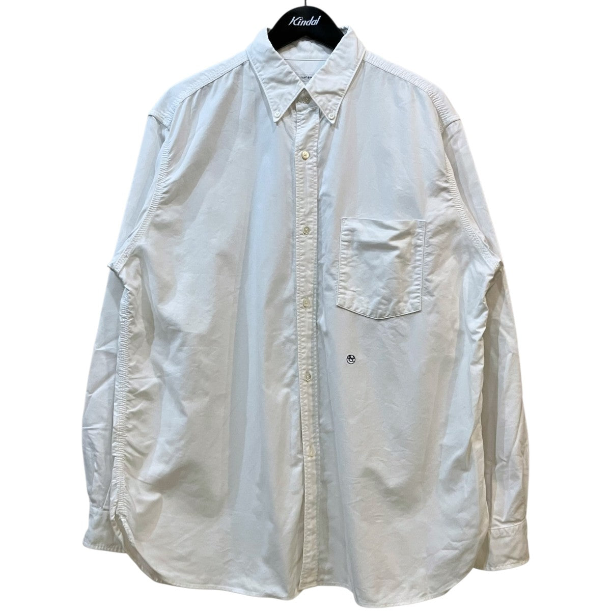 nanamica ボタンダウンワイドシャツSUGF350 古着・中古-1枚目のアイテム画像