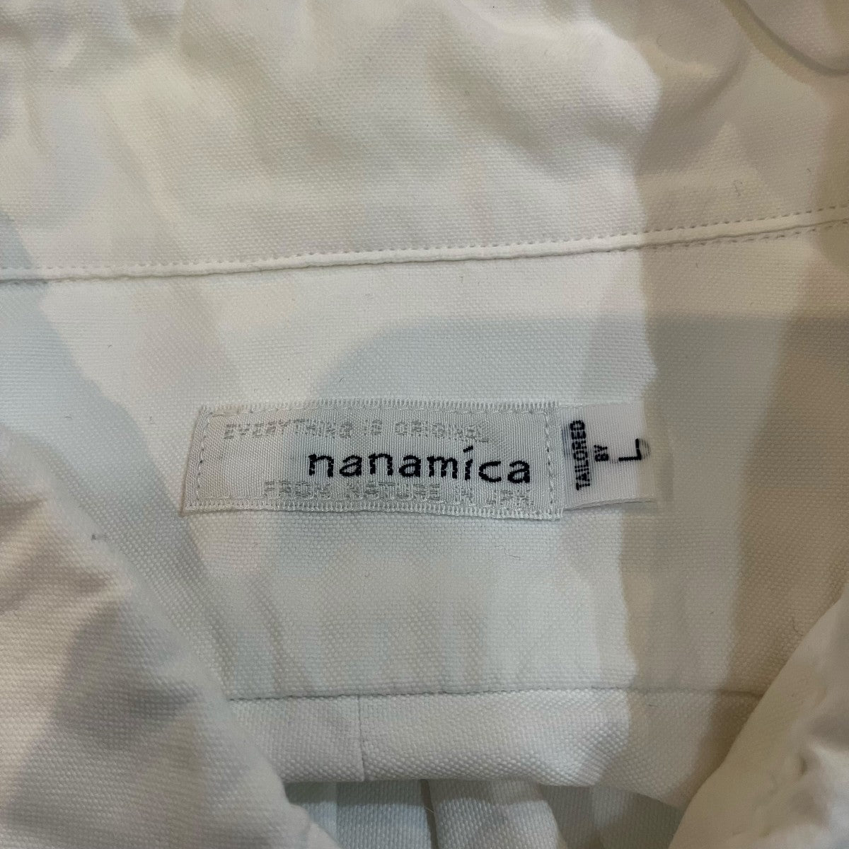 nanamica ボタンダウンワイドシャツSUGF350 古着・中古-5枚目のアイテム画像