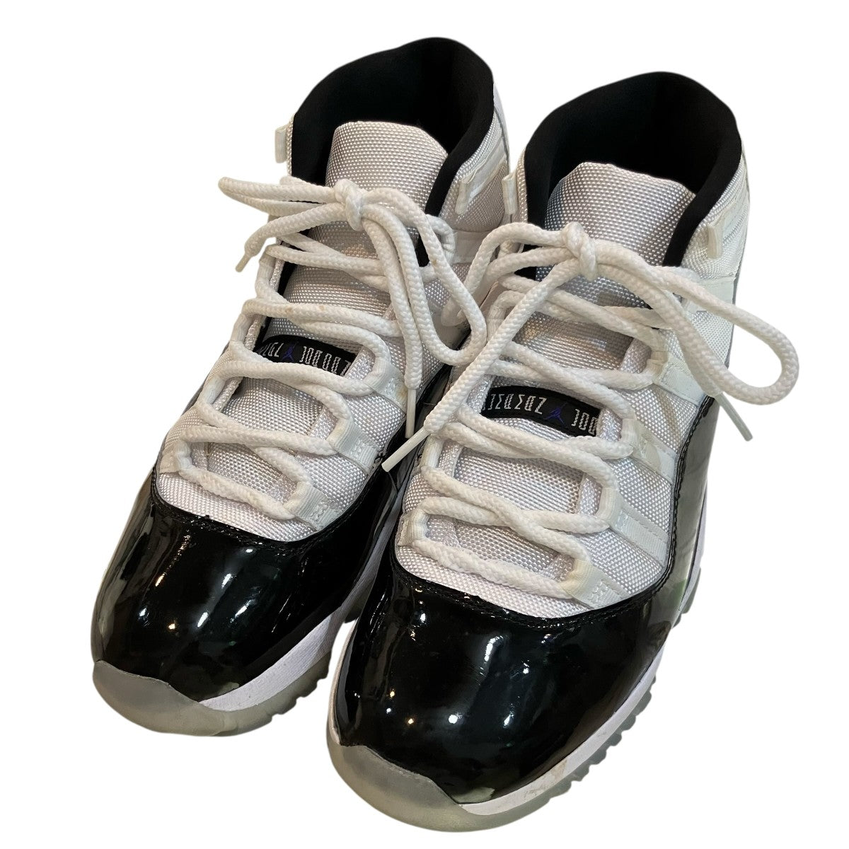 JORDAN BRAND 「AIR JORDAN 11 RETRO」ハイカットスニーカー378037 100 古着・中古-1枚目のアイテム画像