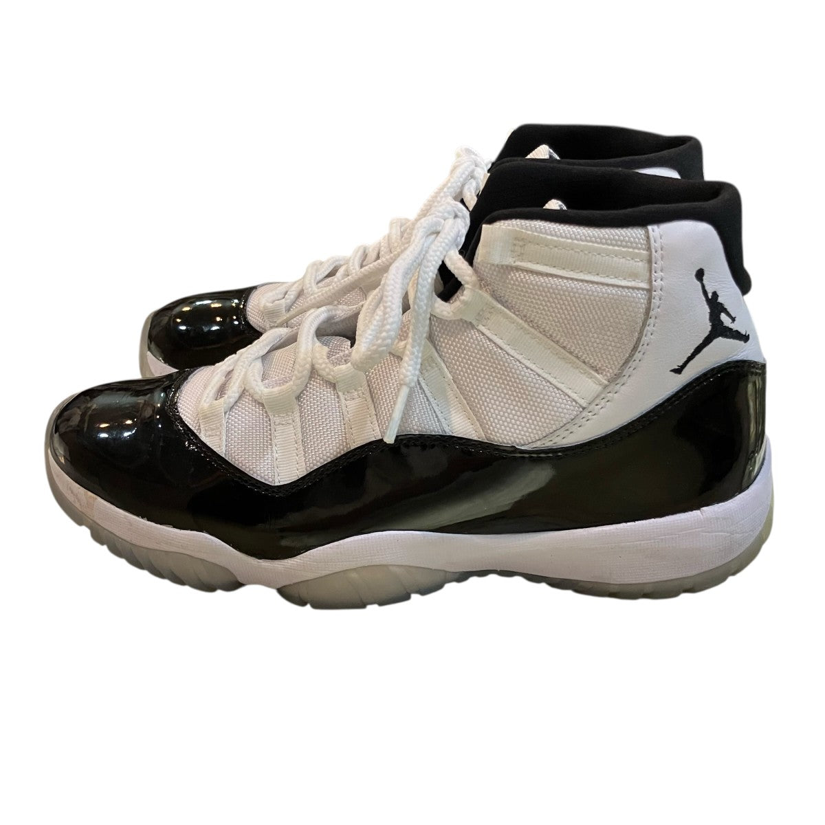 JORDAN BRAND 「AIR JORDAN 11 RETRO」ハイカットスニーカー378037 100 古着・中古-2枚目のアイテム画像