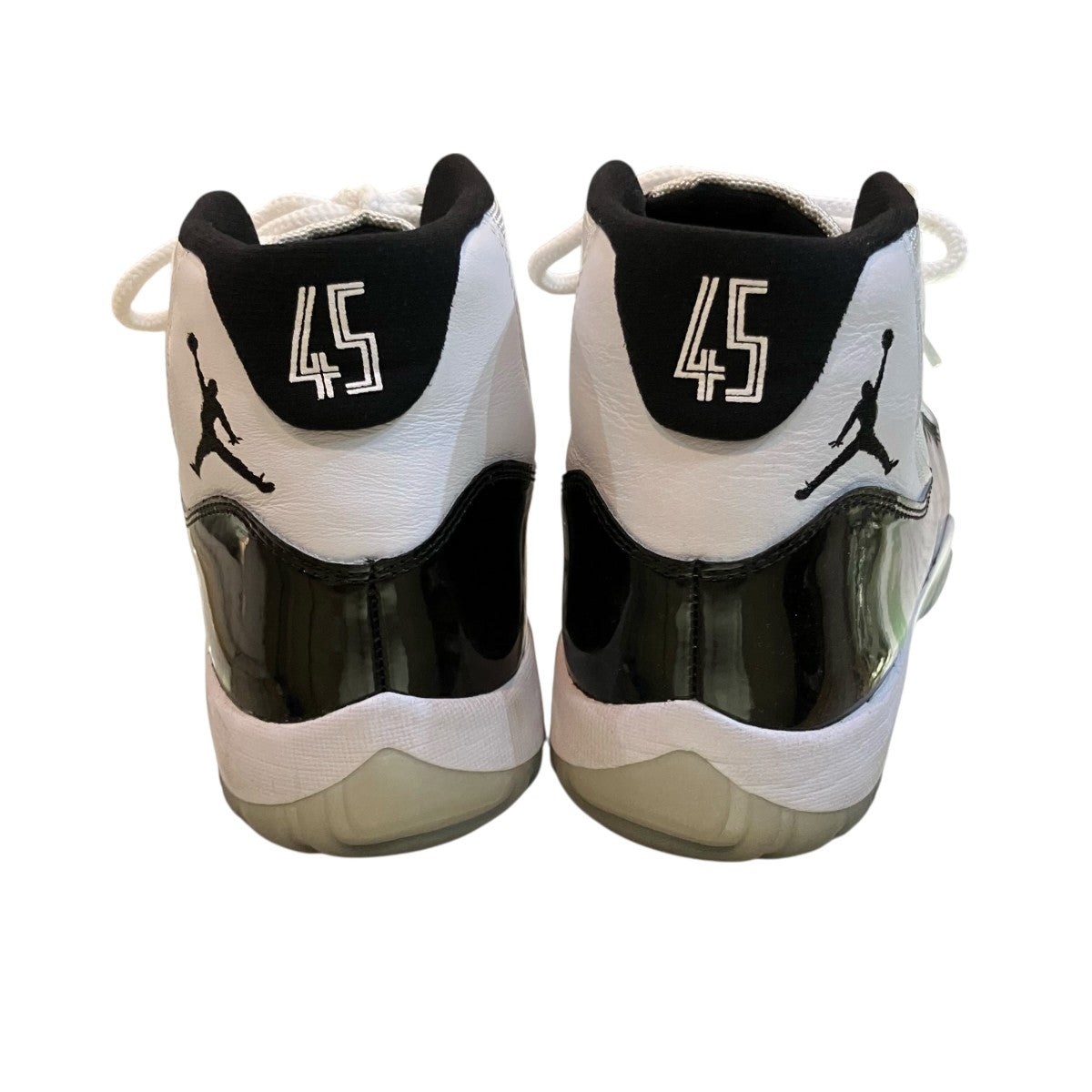 JORDAN BRAND 「AIR JORDAN 11 RETRO」ハイカットスニーカー378037 100 古着・中古-4枚目のアイテム画像