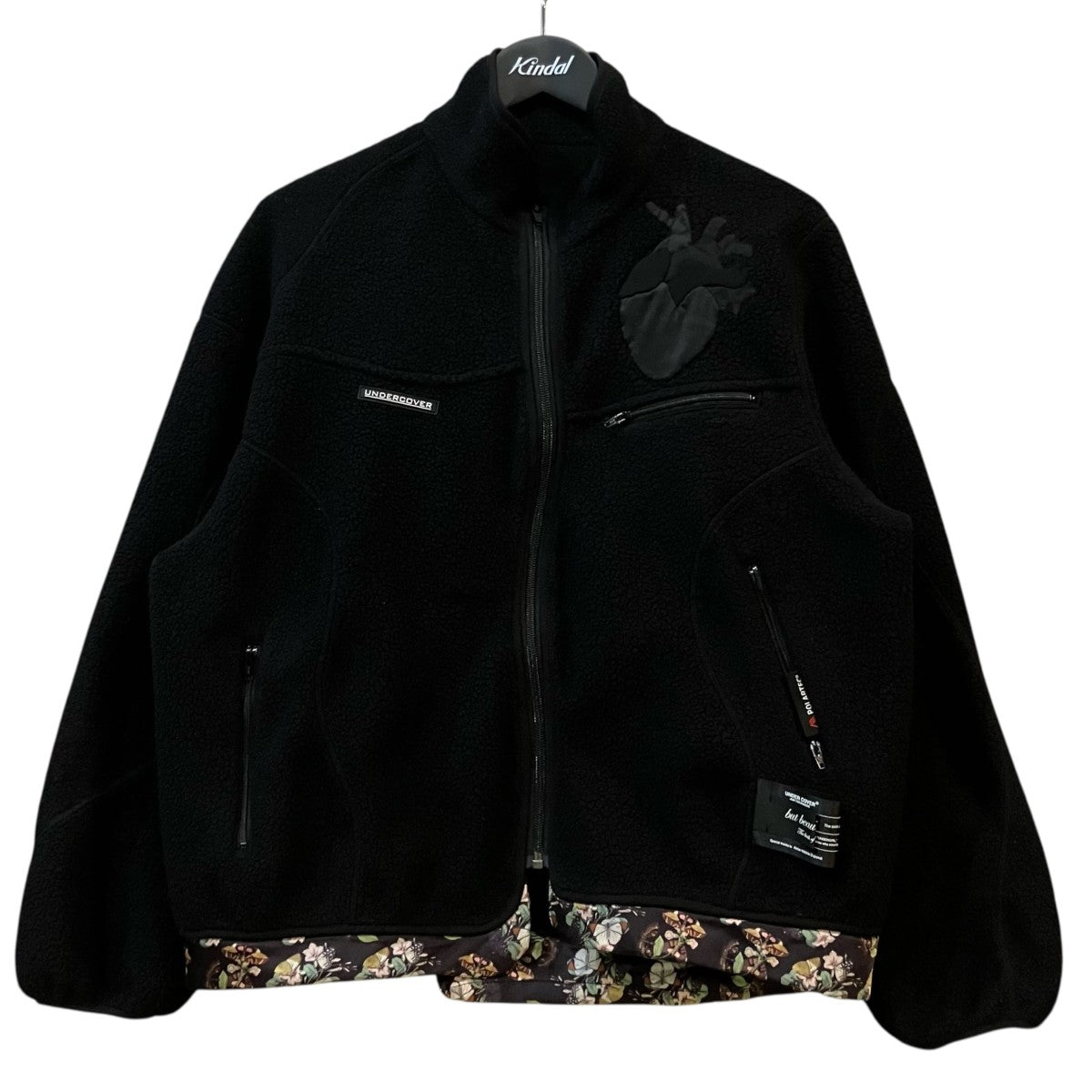 UNDERCOVER(アンダーカバー) 26SSハートパッチフリースブルゾン