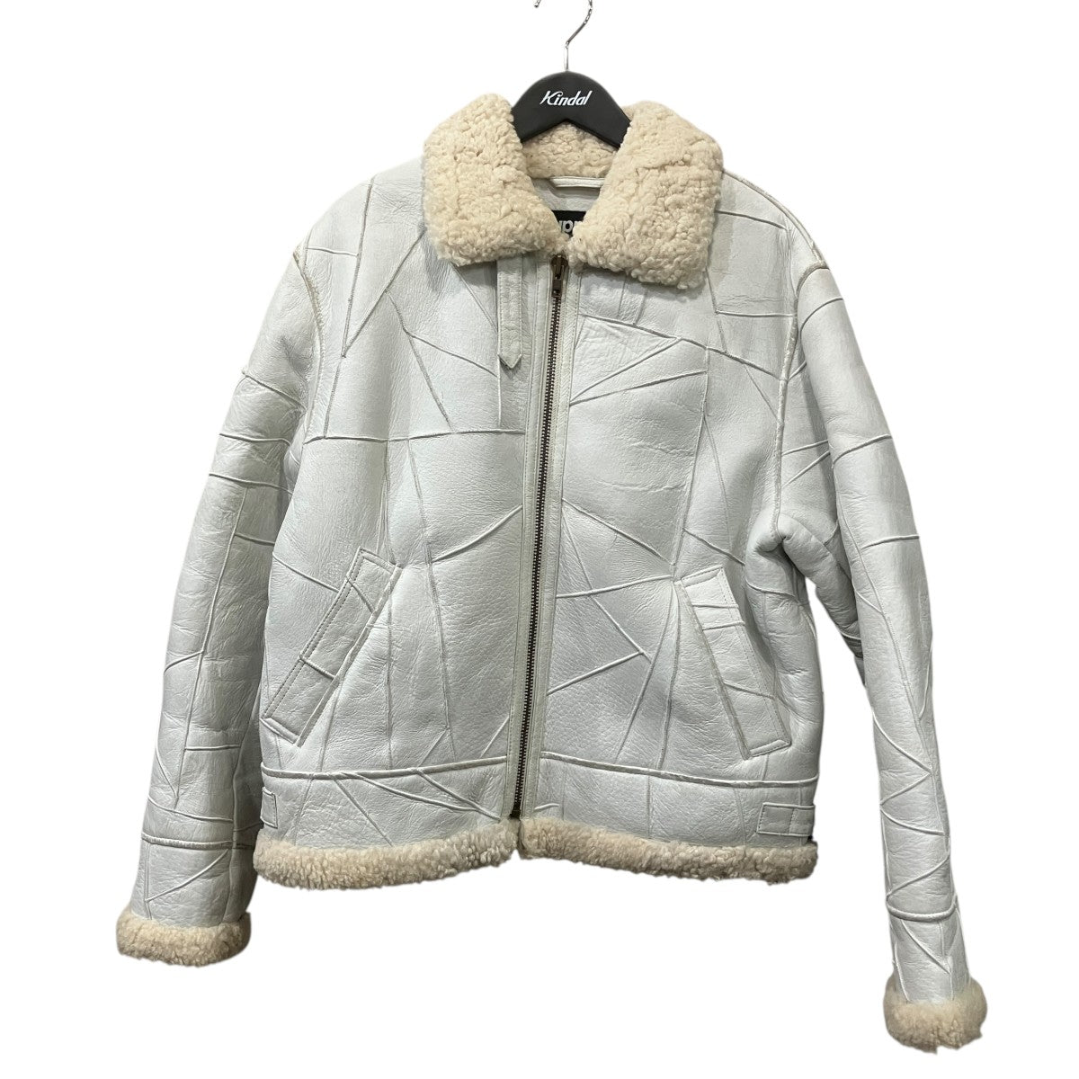 18AWPatchwork Shearling B-3 Jacketムートンジャケット
