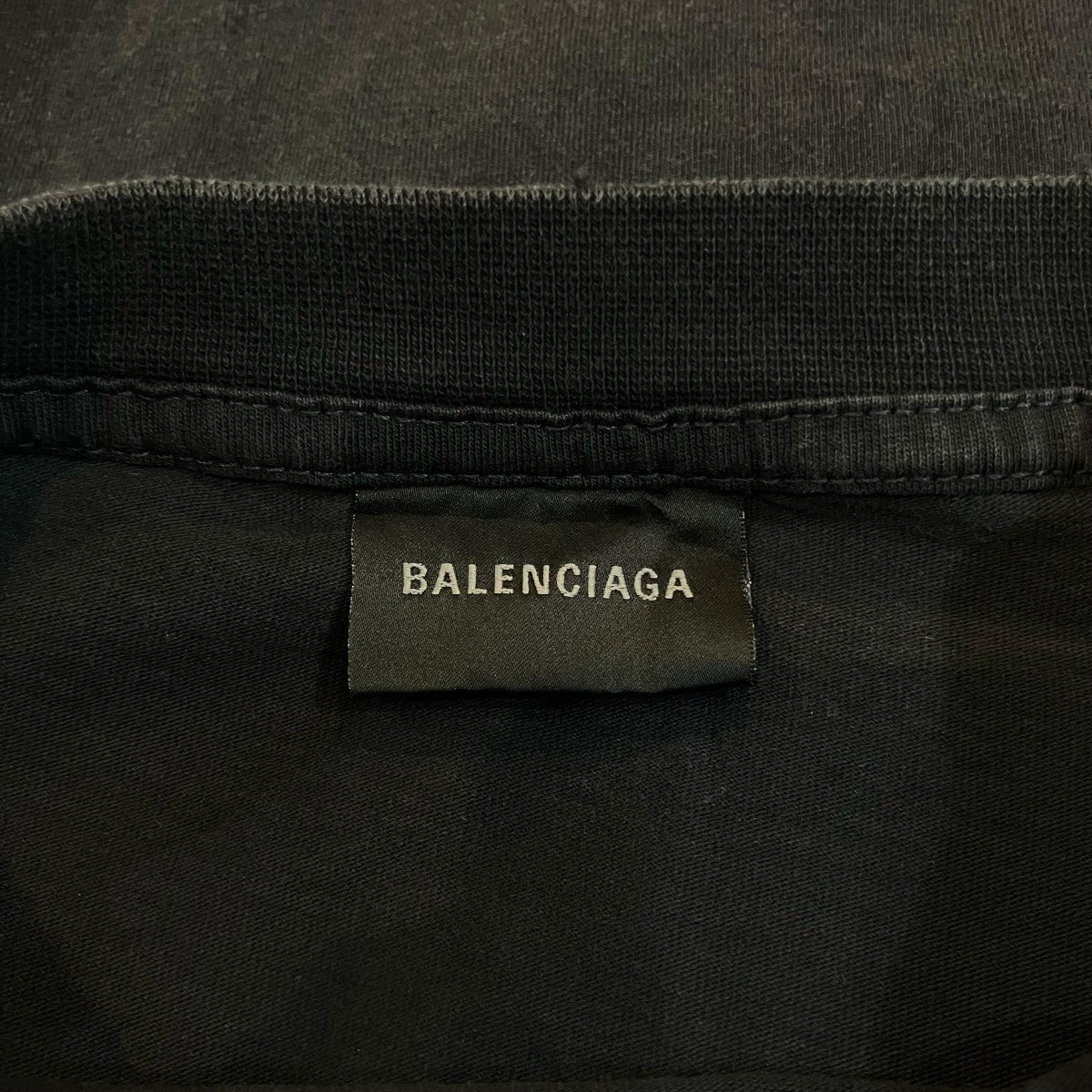 BALENCIAGA ヴィンテージ加工プリントTシャツ826346 古着・中古-6枚目のアイテム画像