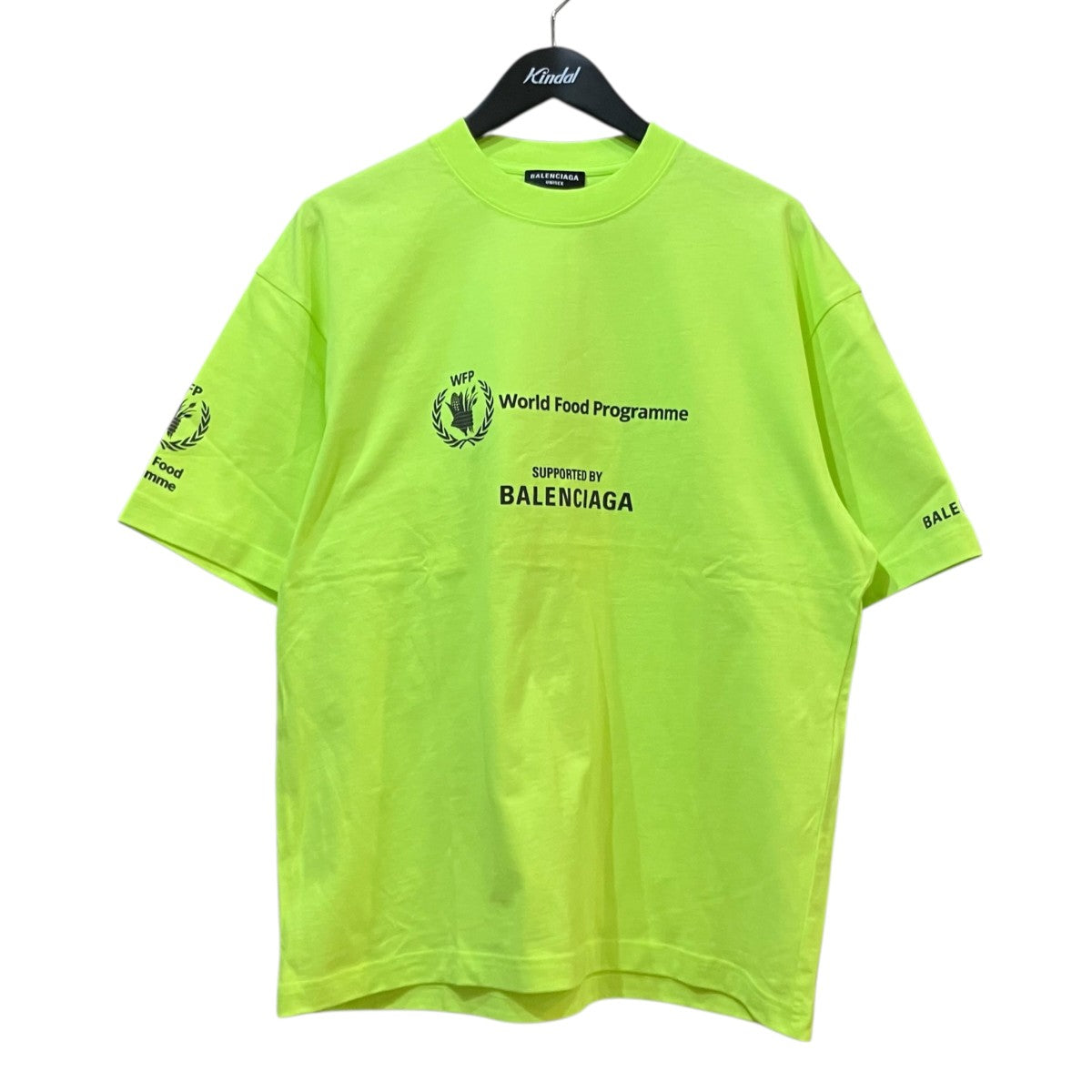 BALENCIAGA WFPプリントTシャツ612966 古着・中古-1枚目のアイテム画像