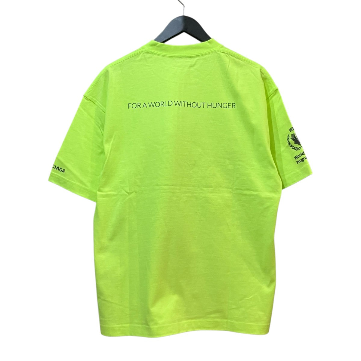 BALENCIAGA WFPプリントTシャツ612966 古着・中古-2枚目のアイテム画像