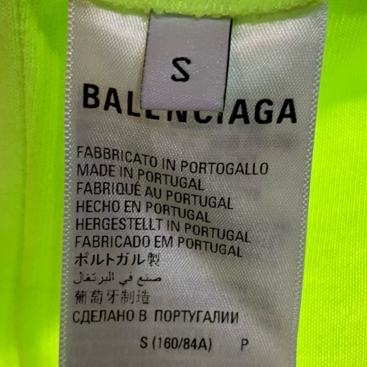 BALENCIAGA WFPプリントTシャツ612966 古着・中古-6枚目のアイテム画像