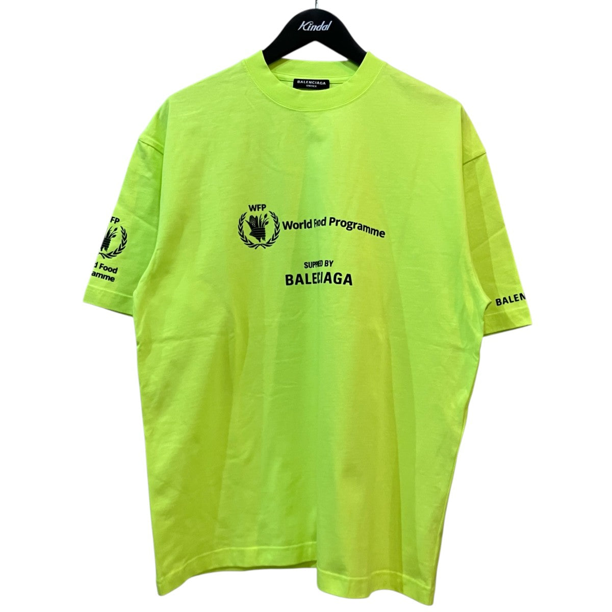 BALENCIAGA WFPプリントTシャツ612966 古着・中古-1枚目のアイテム画像