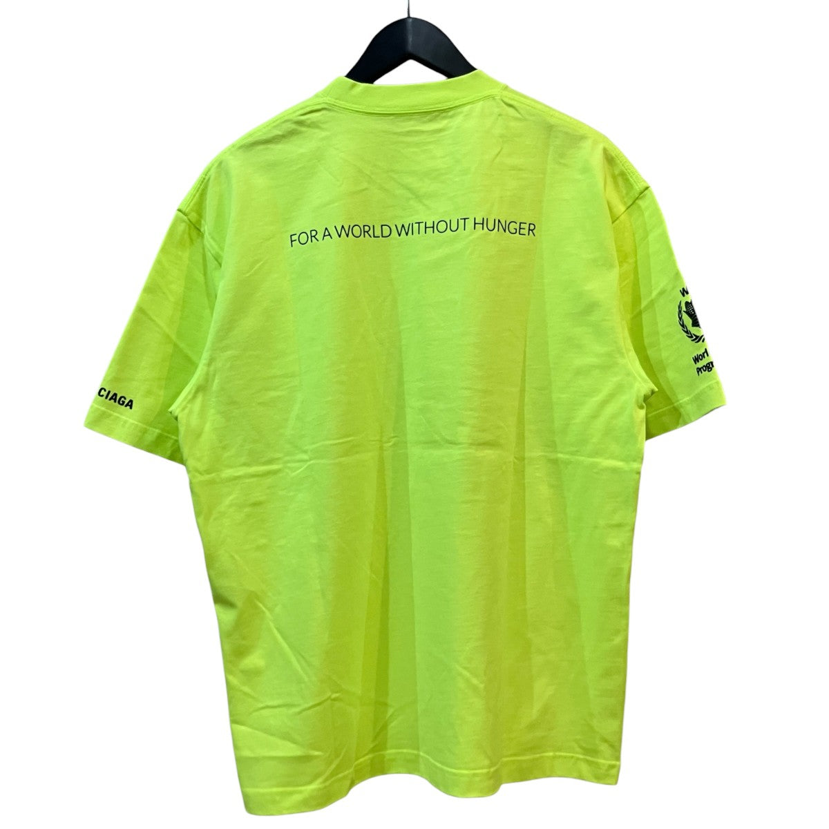 BALENCIAGA WFPプリントTシャツ612966 古着・中古-2枚目のアイテム画像
