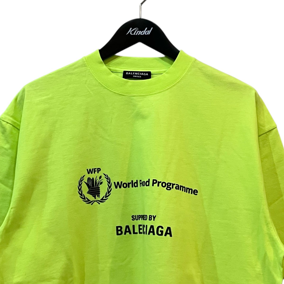 BALENCIAGA WFPプリントTシャツ612966 古着・中古-3枚目のアイテム画像