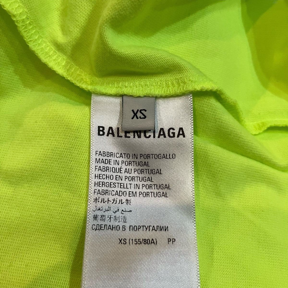 BALENCIAGA WFPプリントTシャツ612966 古着・中古-6枚目のアイテム画像