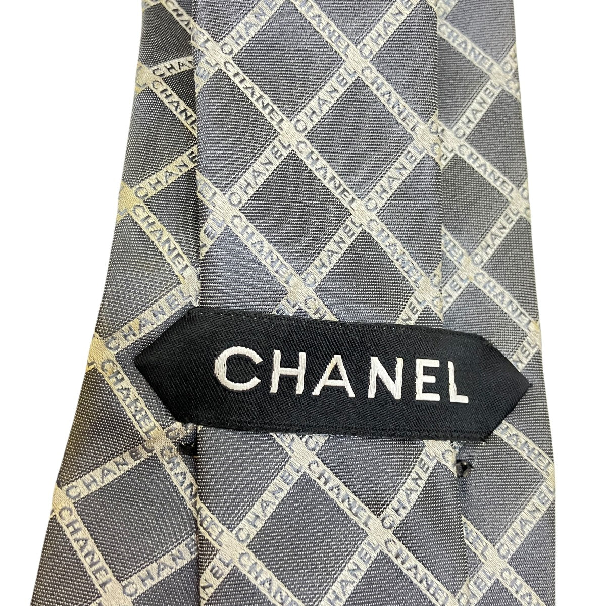 CHANEL ロゴネクタイ 古着・中古-5枚目のアイテム画像