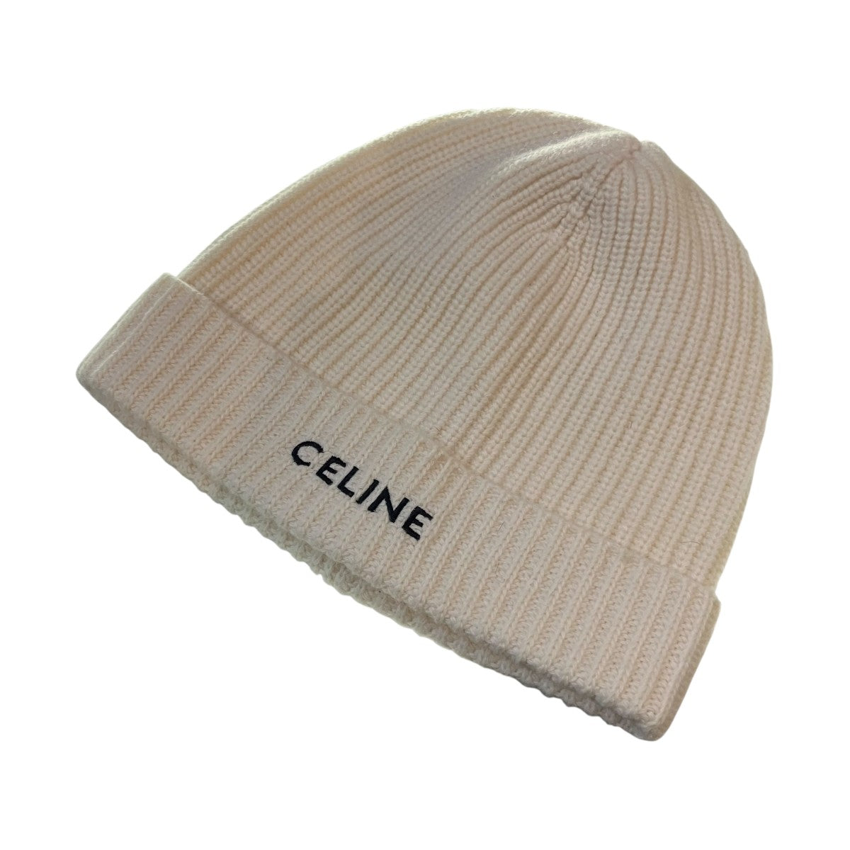 CELINE ロゴニットキャップ2AI13423P 古着・中古-1枚目のアイテム画像