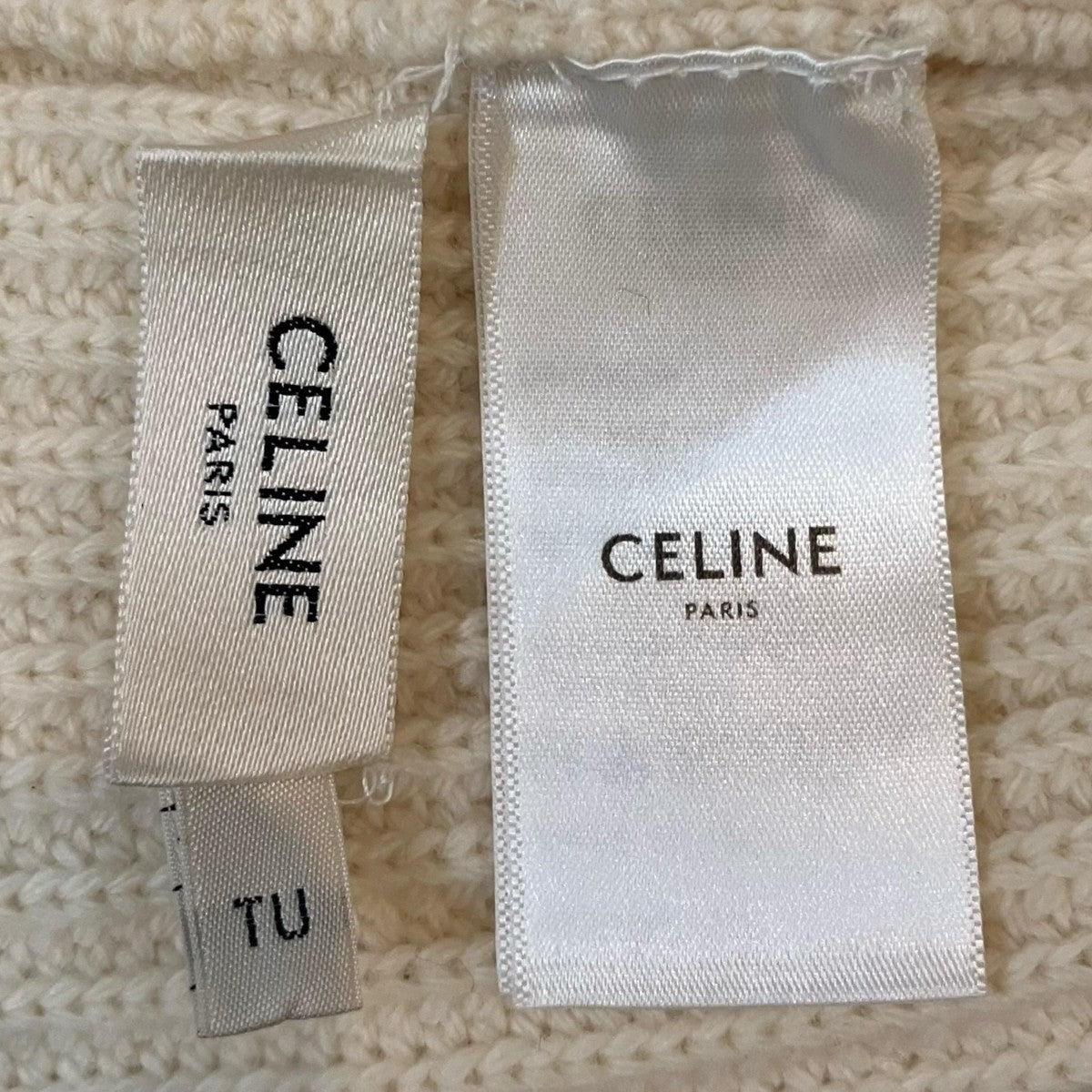 CELINE ロゴニットキャップ2AI13423P 古着・中古-4枚目のアイテム画像