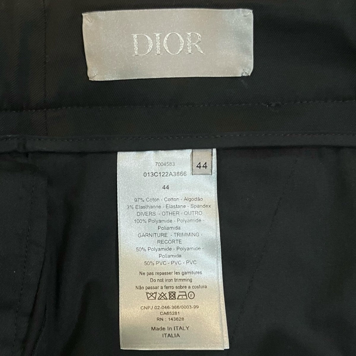 DIOR ストレッチカーゴパンツ013C122A3866 古着・中古-5枚目のアイテム画像
