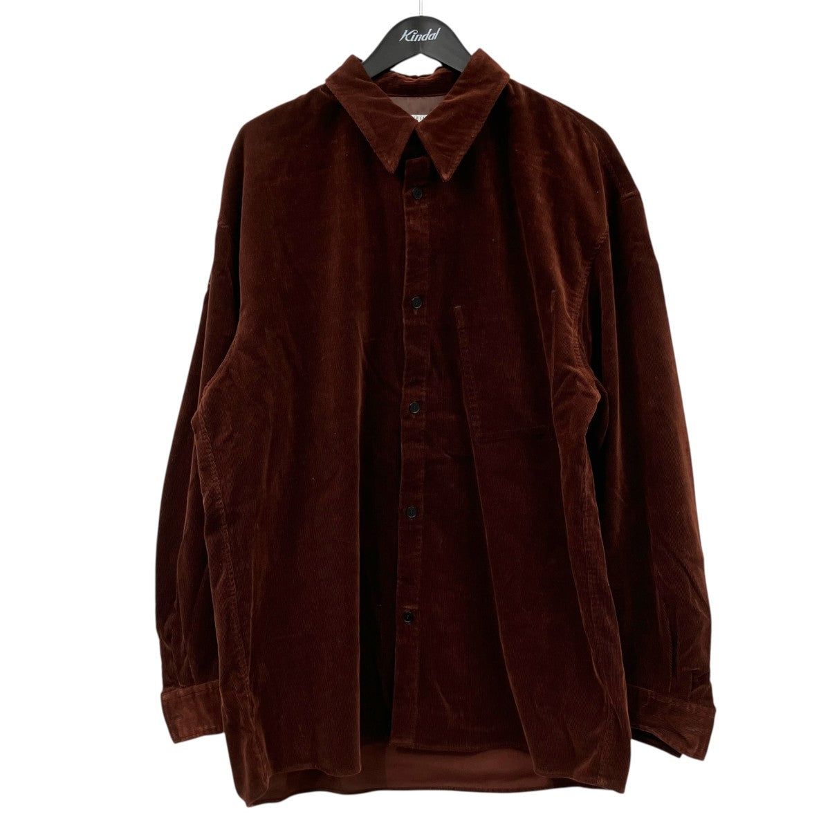 FINX CO CORDUROY L S SHIRTオーバーサイズコーデュロイシャツジャケットVS52-307