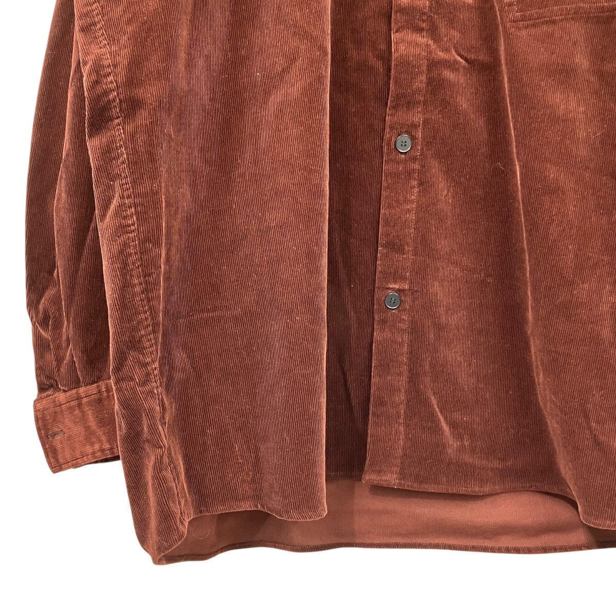FINX CO CORDUROY L S SHIRTオーバーサイズコーデュロイシャツジャケットVS52-307