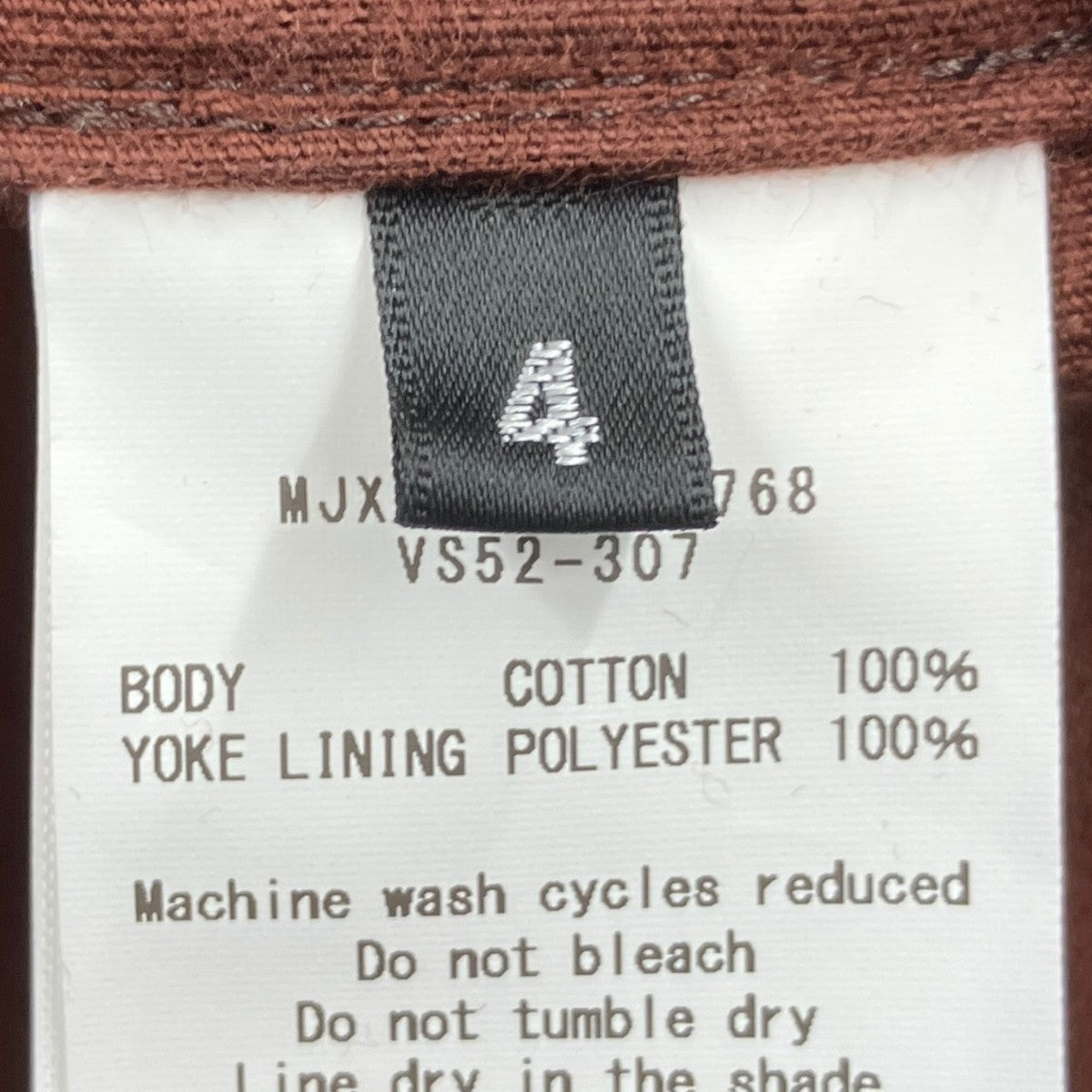 FINX CO CORDUROY L S SHIRTオーバーサイズコーデュロイシャツジャケットVS52-307