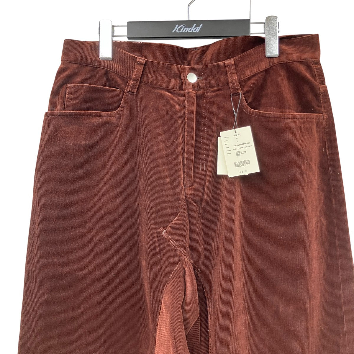 FINX CO CORDUROY RESIZE TROUSERSコーデュロイパンツVP52-303
