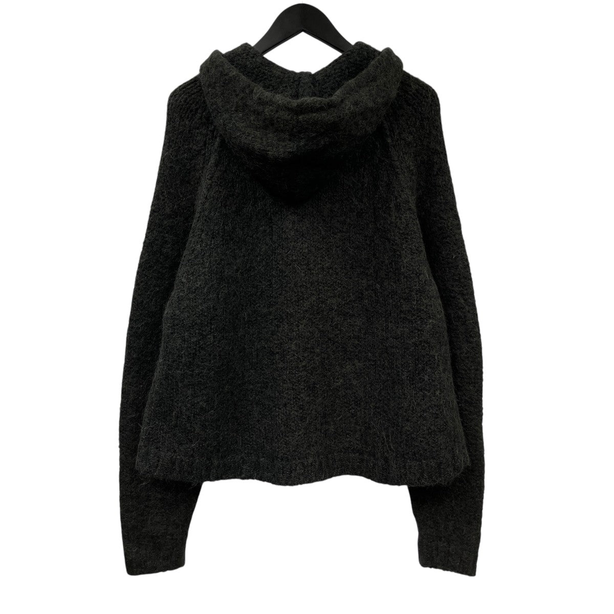 CHUNKY KNIT ZIP HOODIEジップパーカー