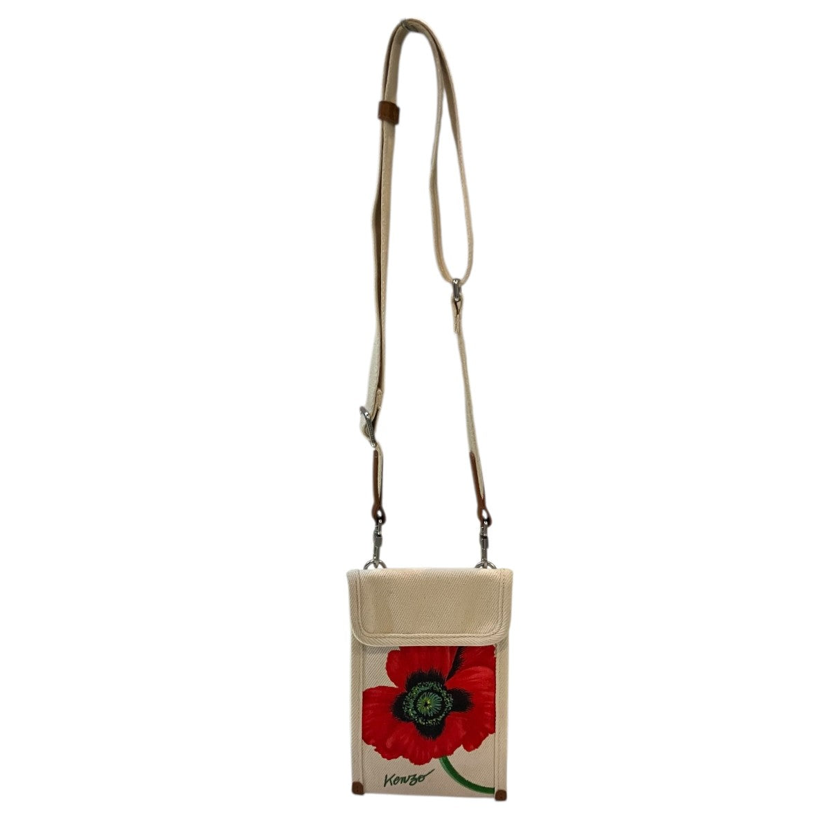KENZO 「POPPY PHONE CASE」ショルダーポッピーフォンケースFC65PM919F31 古着・中古-2枚目のアイテム画像