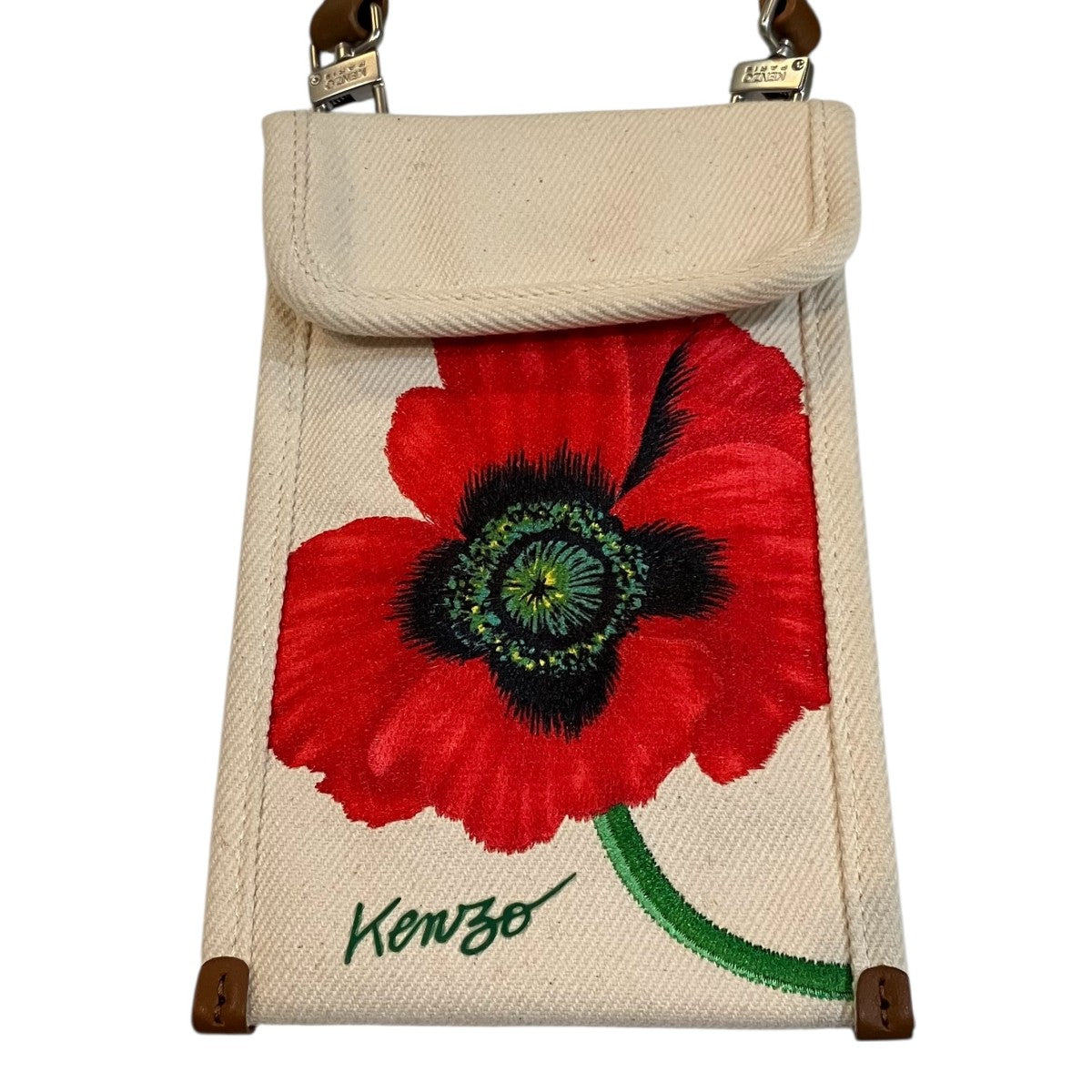 KENZO 「POPPY PHONE CASE」ショルダーポッピーフォンケースFC65PM919F31 古着・中古-6枚目のアイテム画像