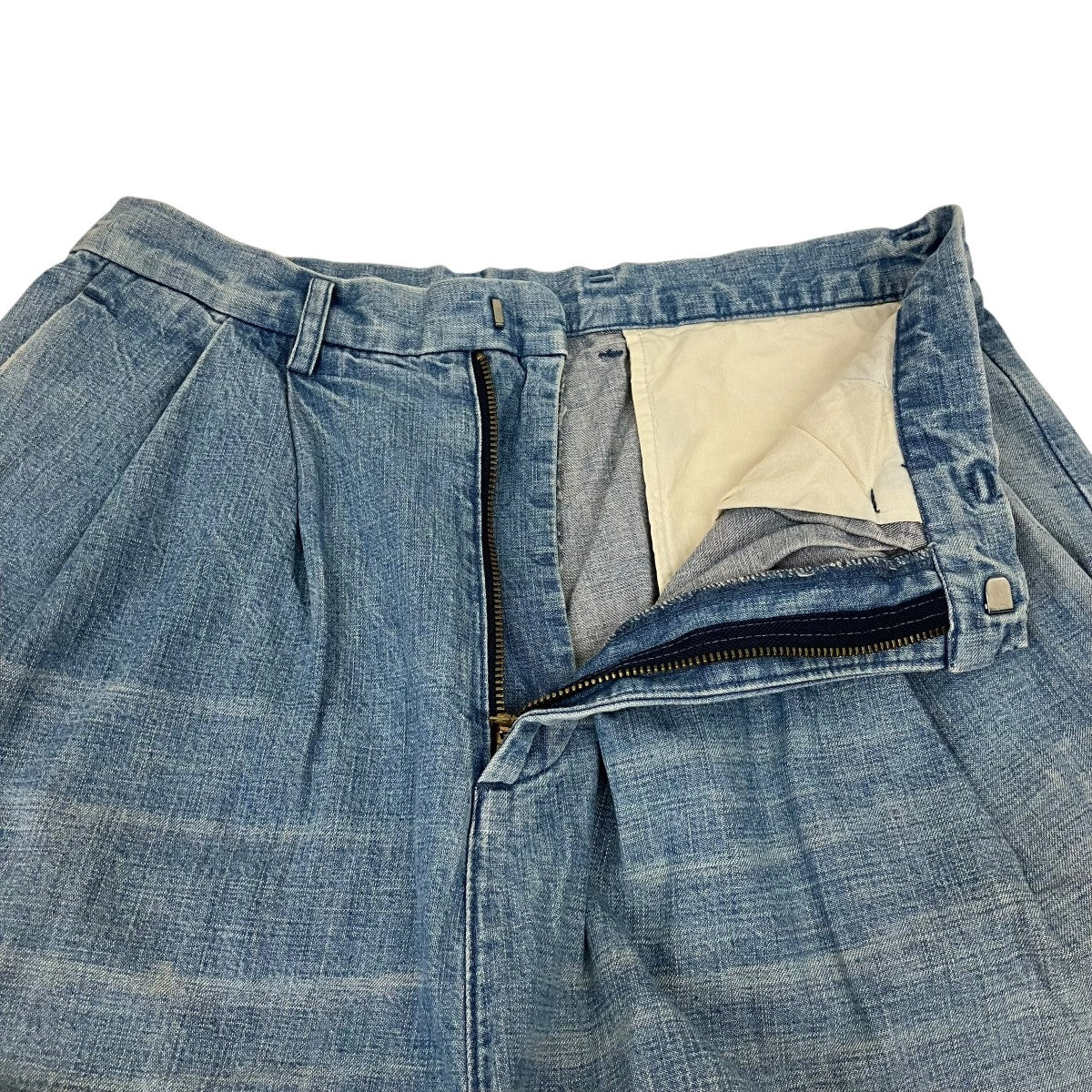 Dulcamara デニムハーフパンツ 古着・中古-3枚目のアイテム画像