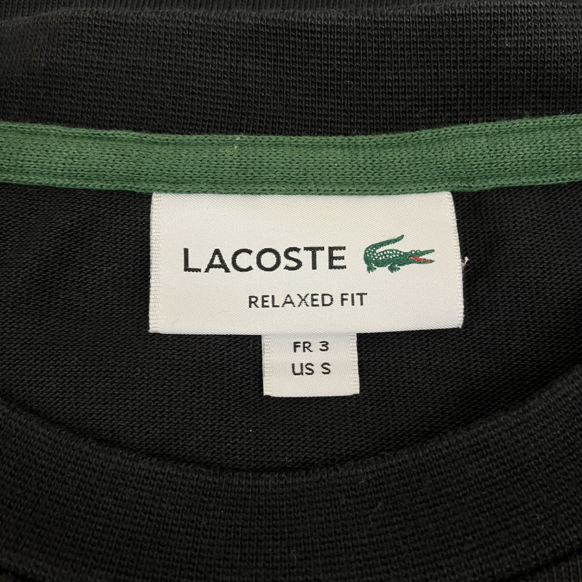 LACOSTE フロントロゴTシャツTH2299 古着・中古-4枚目のアイテム画像