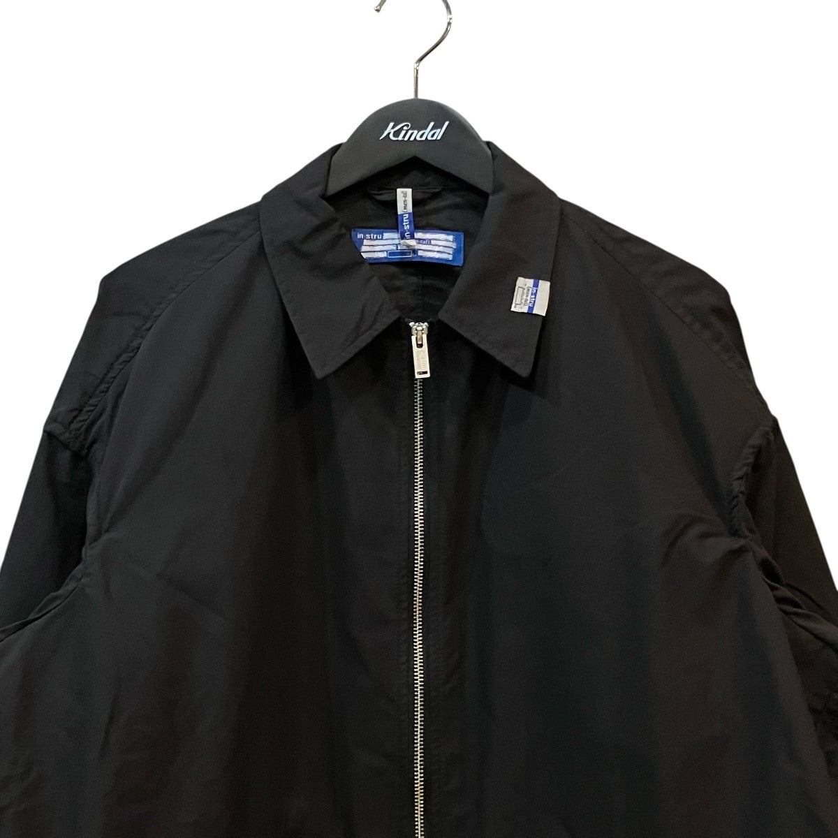 in・stru(men-tal) 26SS「W R Back Twill Zip Jacket」バッグツイールジップジャケットINS26S I16BL092 古着・中古-3枚目のアイテム画像