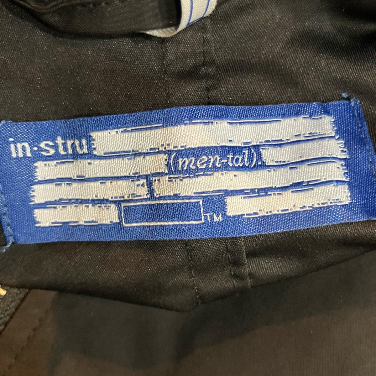 in・stru(men-tal) 26SS「W R Back Twill Zip Jacket」バッグツイールジップジャケットINS26S I16BL092 古着・中古-6枚目のアイテム画像
