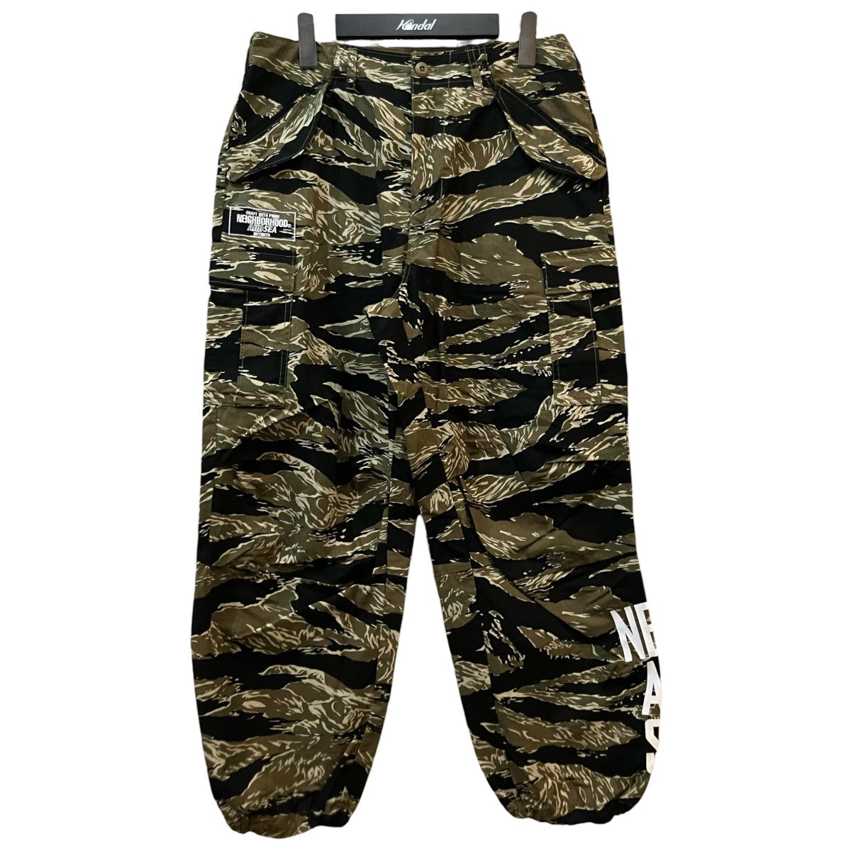 NEIGHBORHOOD×WIND AND SEA カモフラージュ柄カーゴパンツWDS C NBHD 23 Q3 07 古着・中古-1枚目のアイテム画像