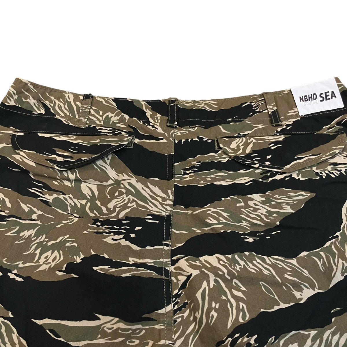 NEIGHBORHOOD×WIND AND SEA カモフラージュ柄カーゴパンツWDS C NBHD 23 Q3 07 古着・中古-4枚目のアイテム画像