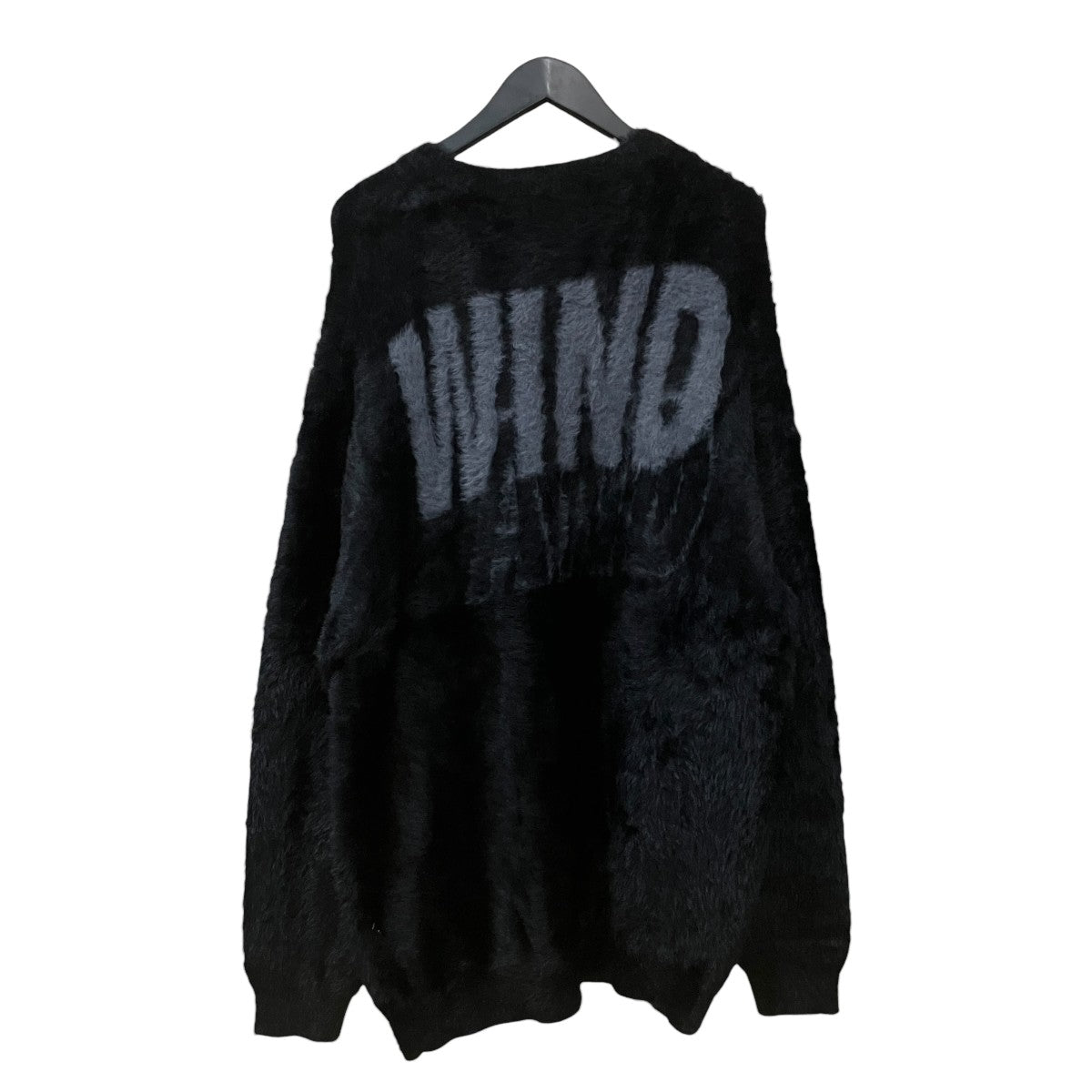 Shaggy BIGSEA Knit SweaterロゴシャギーニットWDS-O-SBK-26-Q2-KN-01