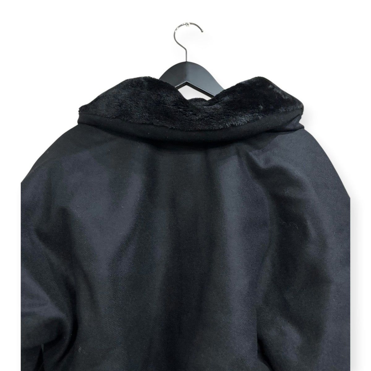 JUNYA WATANABE MAN 25AWエステルフェイクファー × ウールサージ FILSON Wネーム zジャケットWP-C010 古着・中古-4枚目のアイテム画像