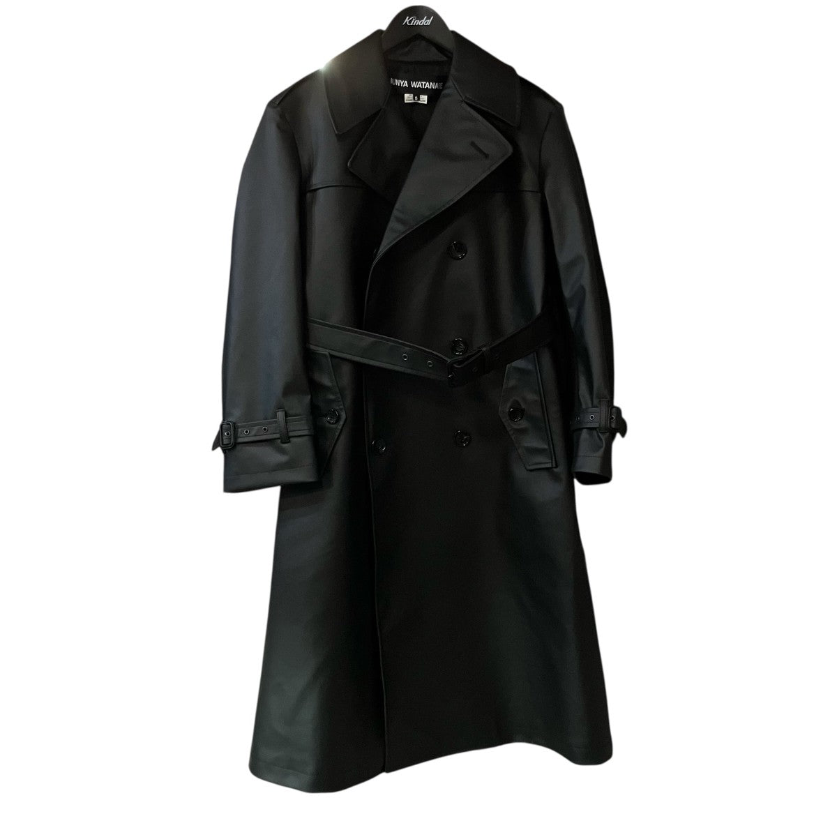 JUNYA WATANABE CDG 25AWブラックトレンチコートJP C003 古着・中古-1枚目のアイテム画像