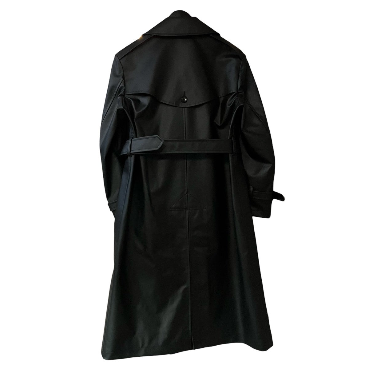 JUNYA WATANABE CDG 25AWブラックトレンチコートJP C003 古着・中古-2枚目のアイテム画像