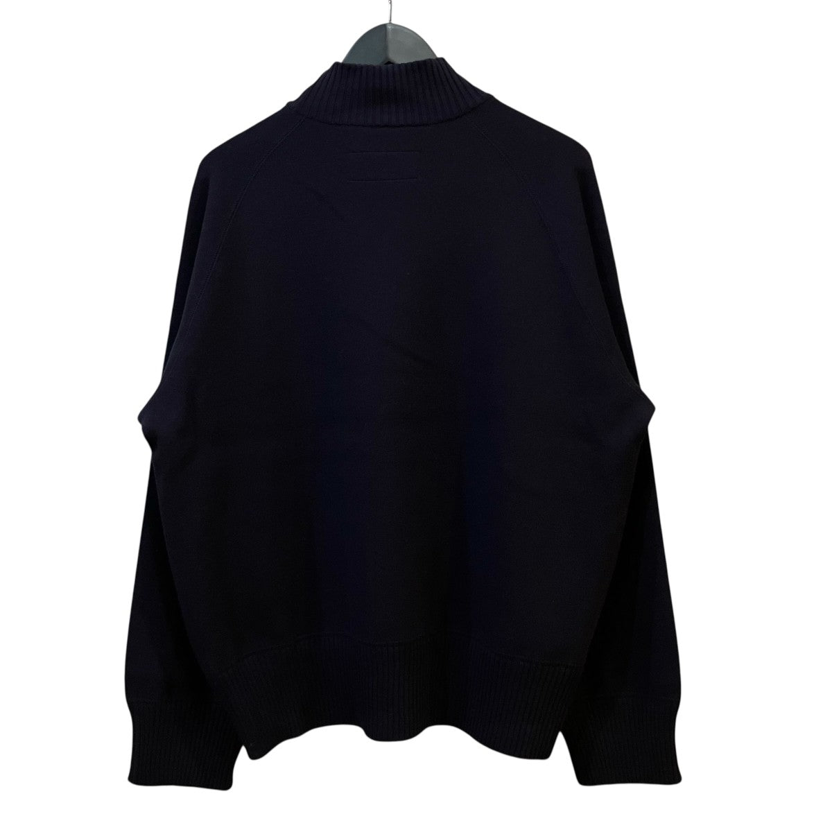 「MOCK NECK PULLOVER IN WOOL CUT＆SEW SWEATER」モックネックプルオーバーセーターF23KT01 AG