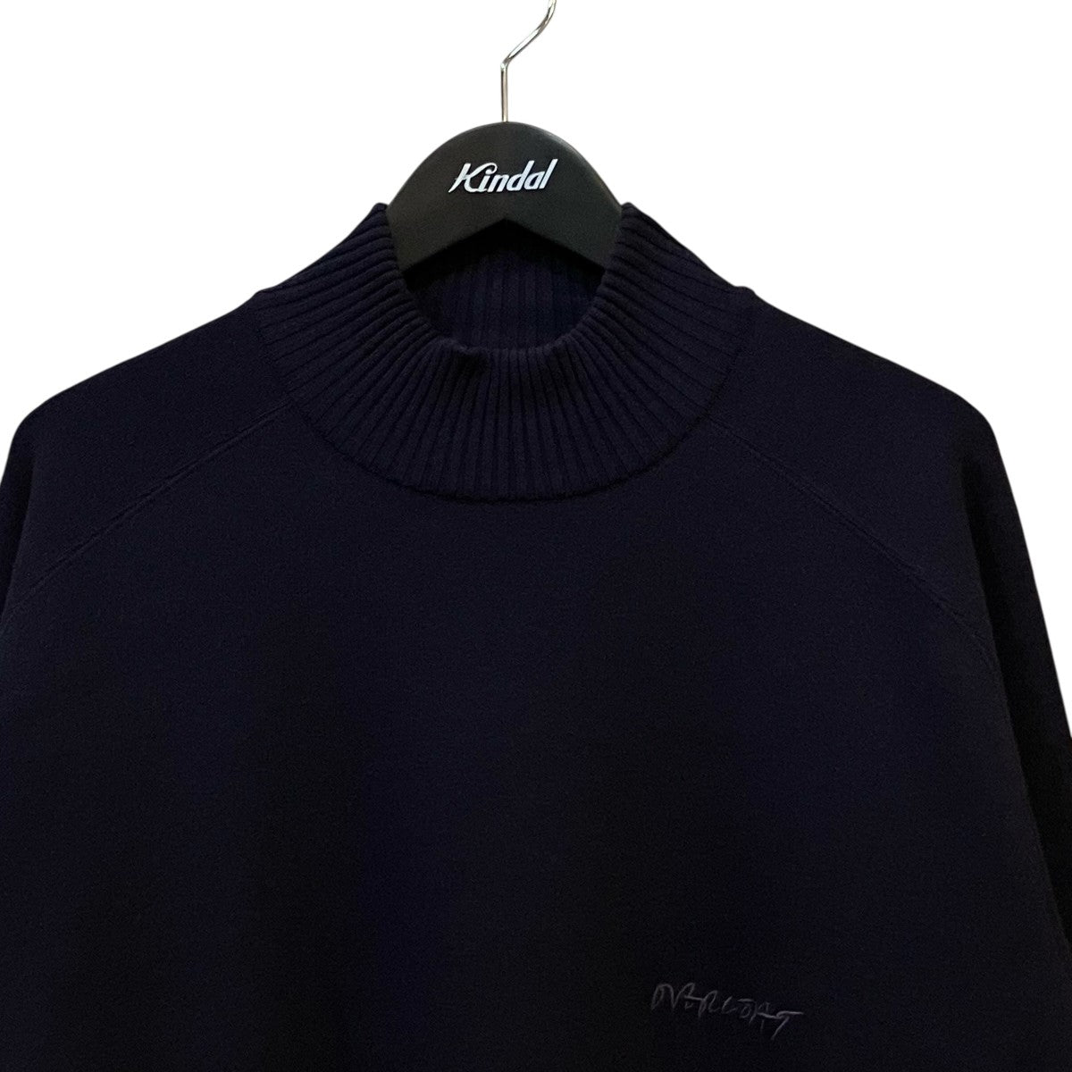 「MOCK NECK PULLOVER IN WOOL CUT＆SEW SWEATER」モックネックプルオーバーセーターF23KT01 AG