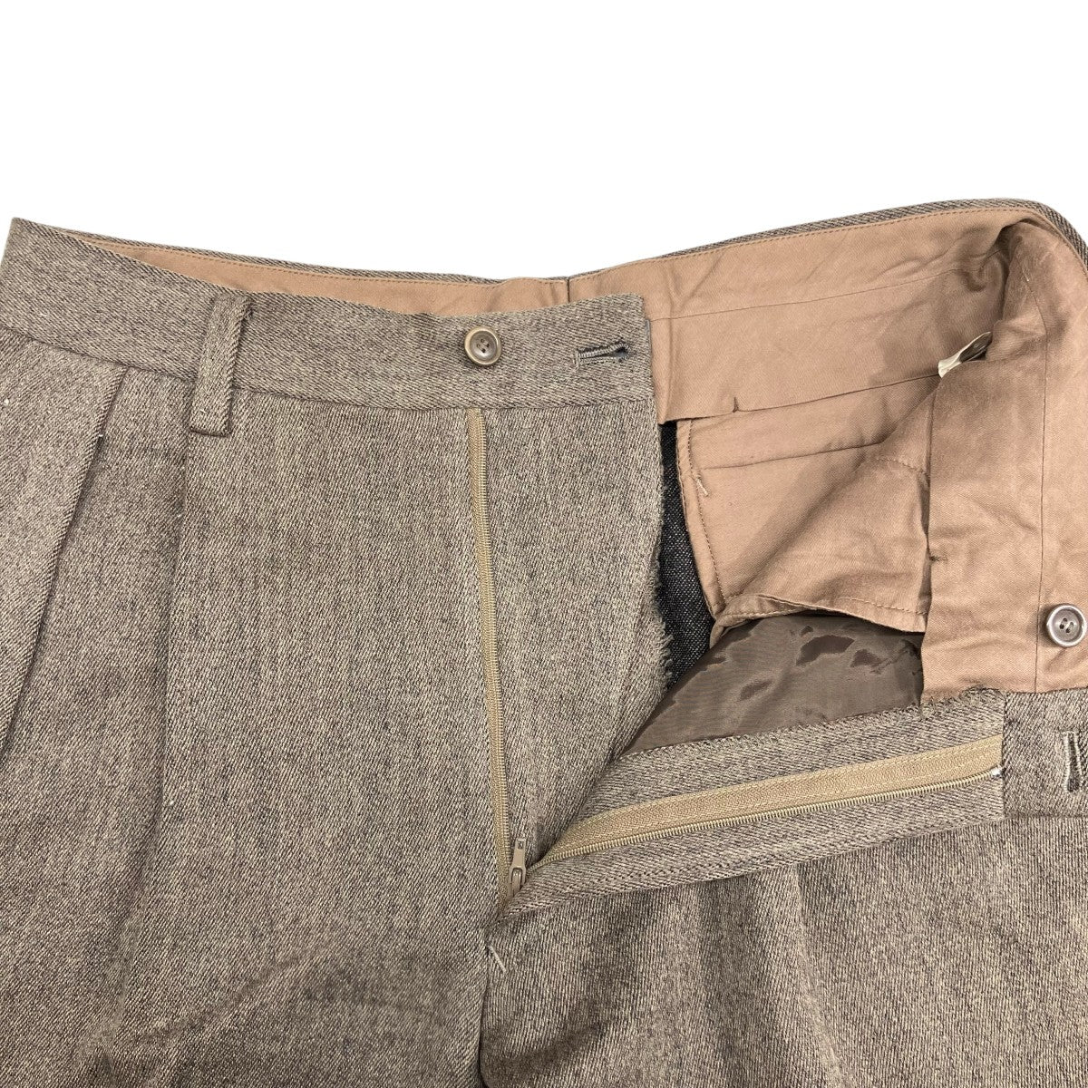 ISSEY MIYAKE MEN 80s「筆タグ」スラックス 古着・中古-3枚目のアイテム画像