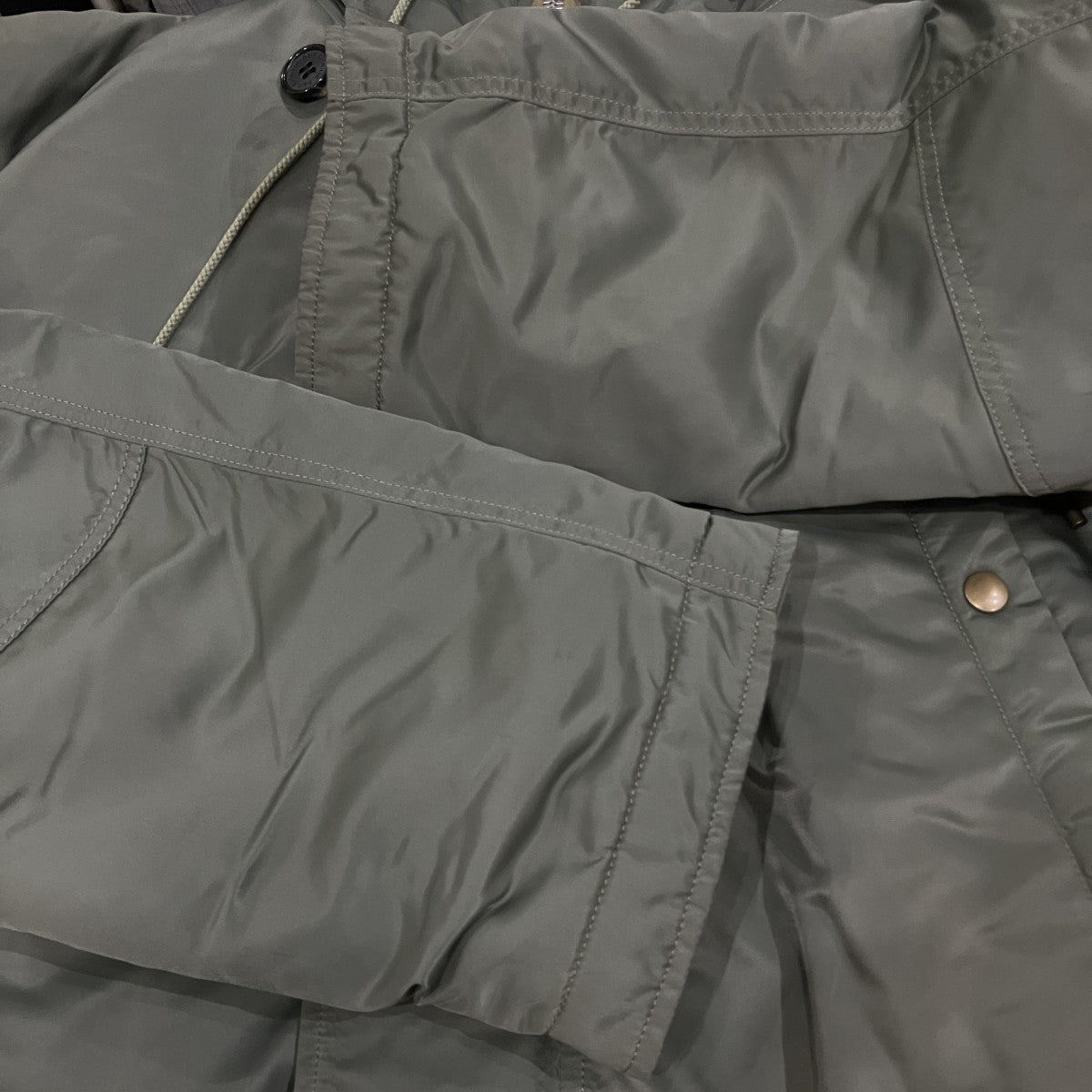 参考上代132000円 DAIRIKU 24AW Frank-N-Furuter N-3B エヌスリービー ボアコート ダイリク 24AW O-6 ブラック L （8112M） DAIRIKU(ダイリク) 「Frank-N-Furuter N-3B」N-3Bタイプコート24AW O6