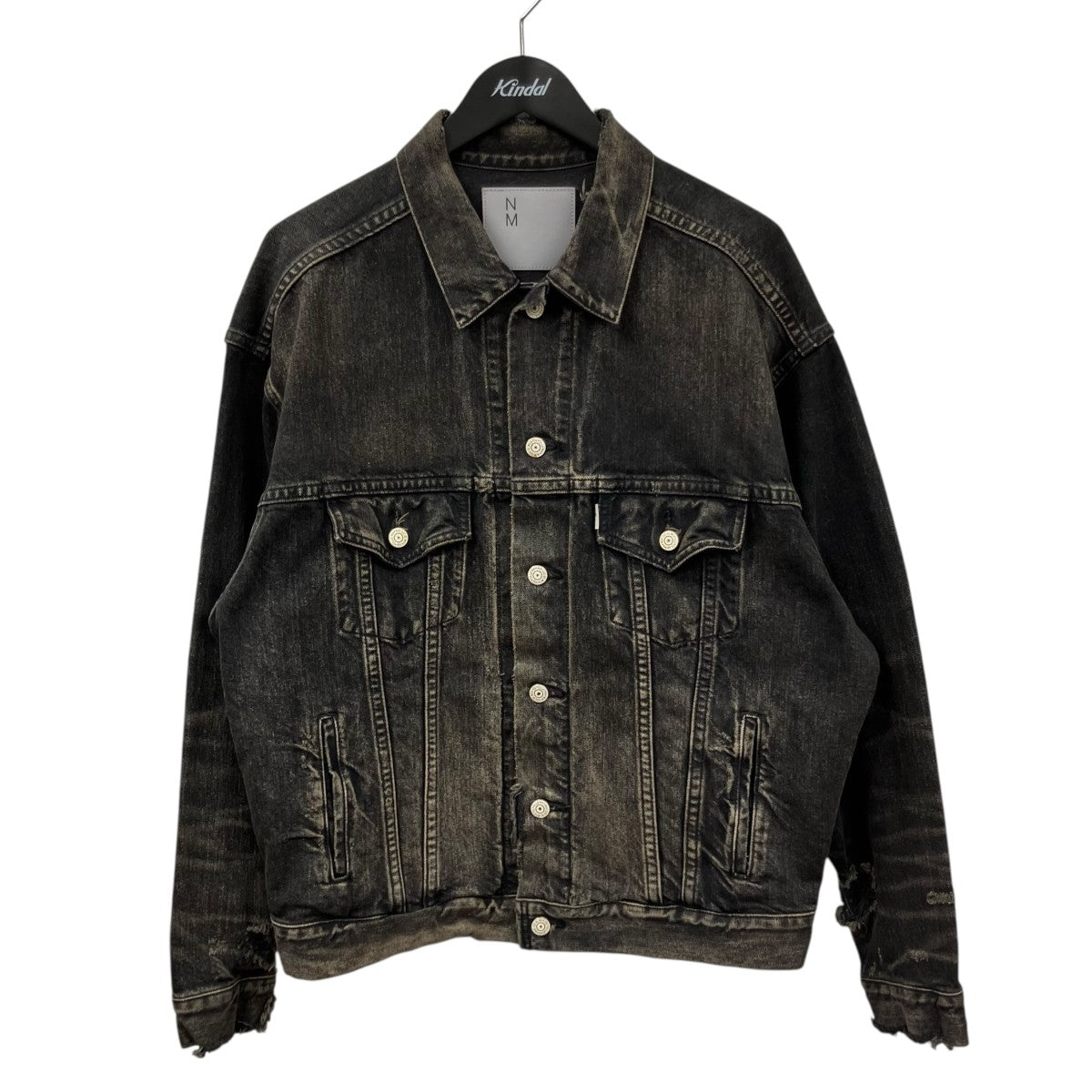 eYe COMME des GARCONS JUNYAWATANABE MAN 25AW綿デニム製品加工New Manual デニムジャケットWPJ919 古着・中古-1枚目のアイテム画像