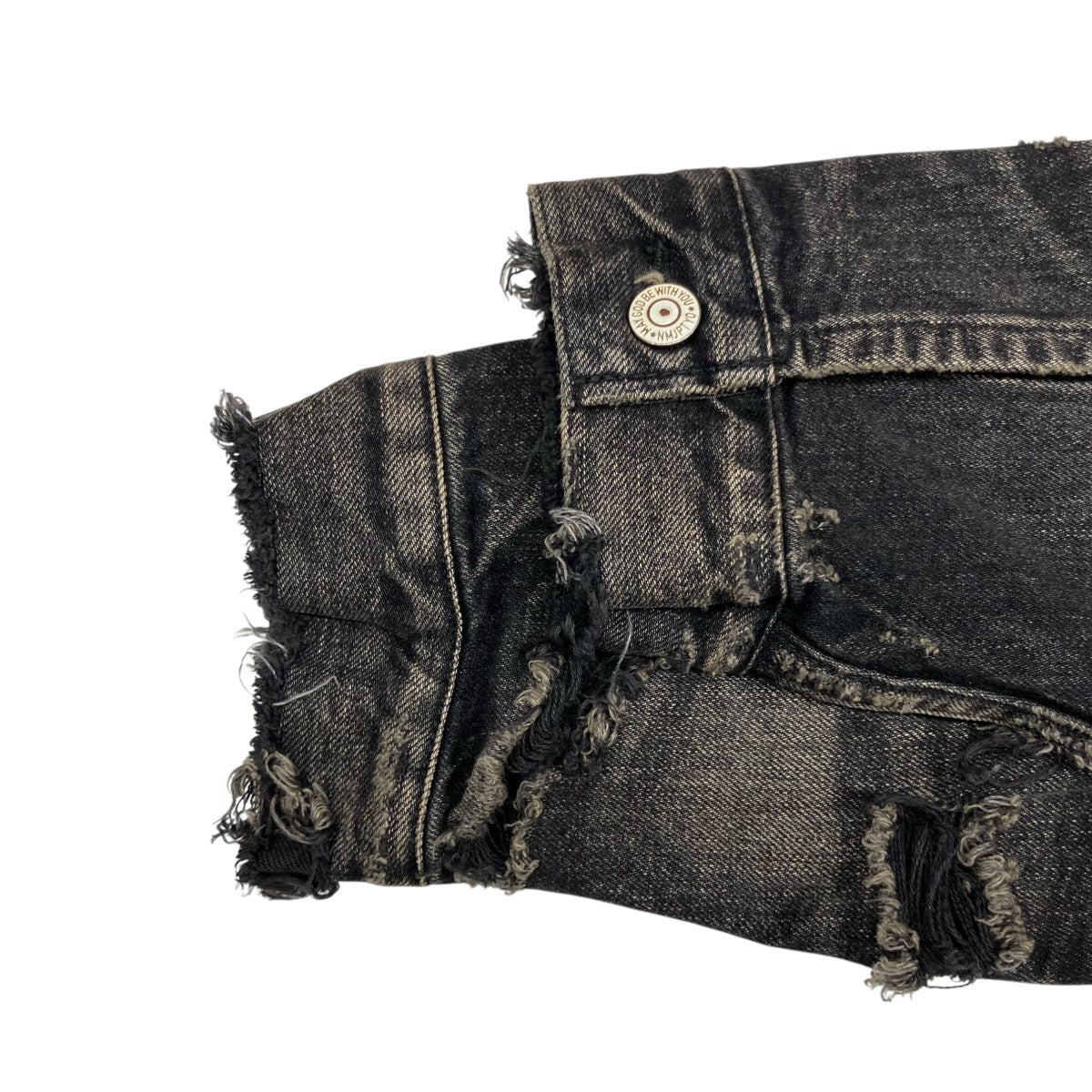 eYe COMME des GARCONS JUNYAWATANABE MAN 25AW綿デニム製品加工New Manual デニムジャケットWPJ919 古着・中古-4枚目のアイテム画像