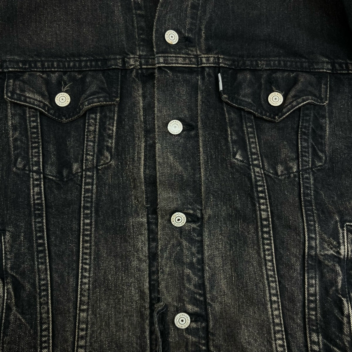 eYe COMME des GARCONS JUNYAWATANABE MAN 25AW綿デニム製品加工New Manual デニムジャケットWPJ919 古着・中古-7枚目のアイテム画像
