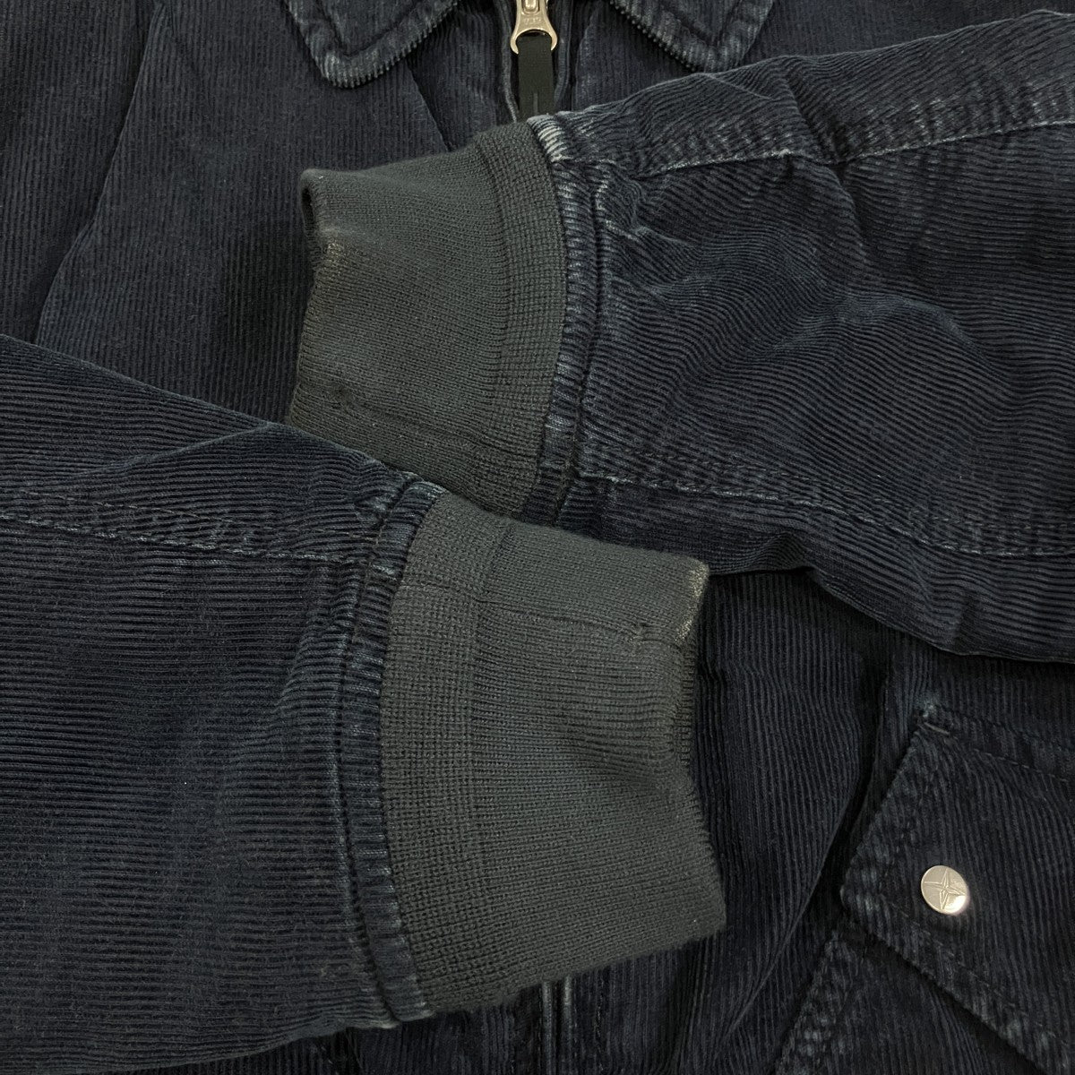25AW「Indigo Micro Corduroy Work Jacket」コーデュロイ中綿ジャケットK2S154100123