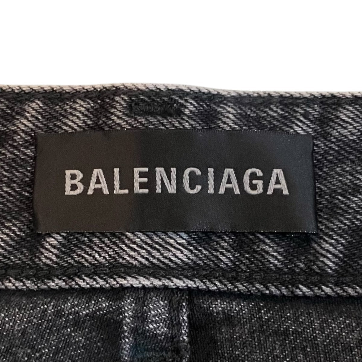 BALENCIAGA バギーロークロッチワイドデニムパンツ697886 古着・中古-5枚目のアイテム画像