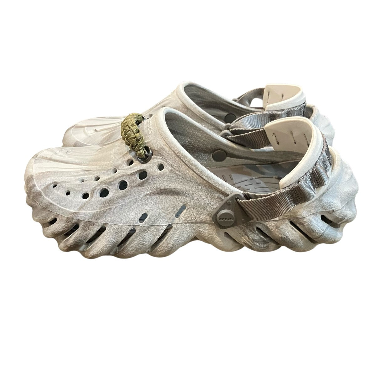 crocs エコー マーブル クロッグ サンダル208454 古着・中古-2枚目のアイテム画像