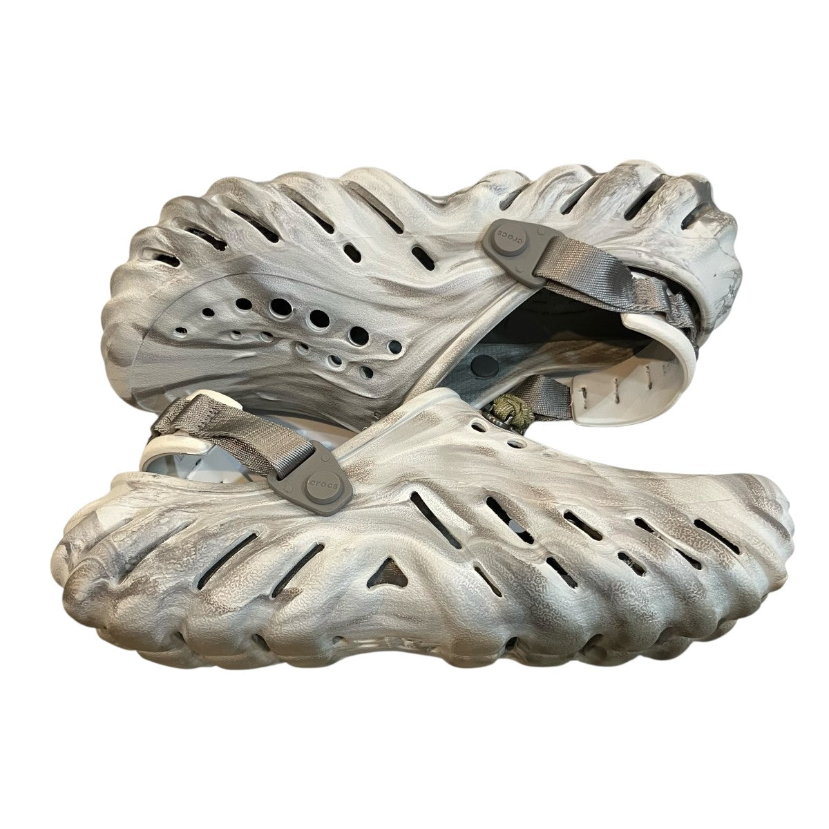 crocs エコー マーブル クロッグ サンダル208454 古着・中古-5枚目のアイテム画像