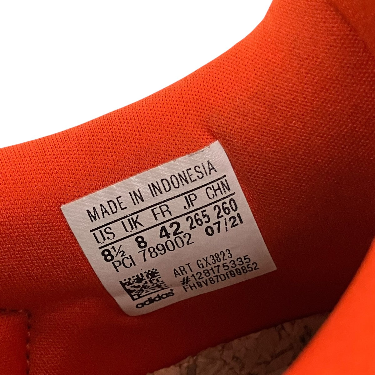 adidas originals×Sean Wotherspoon SST AEC SUPEREARTH SWローカットスニーカーGX3823 古着・中古-10枚目のアイテム画像